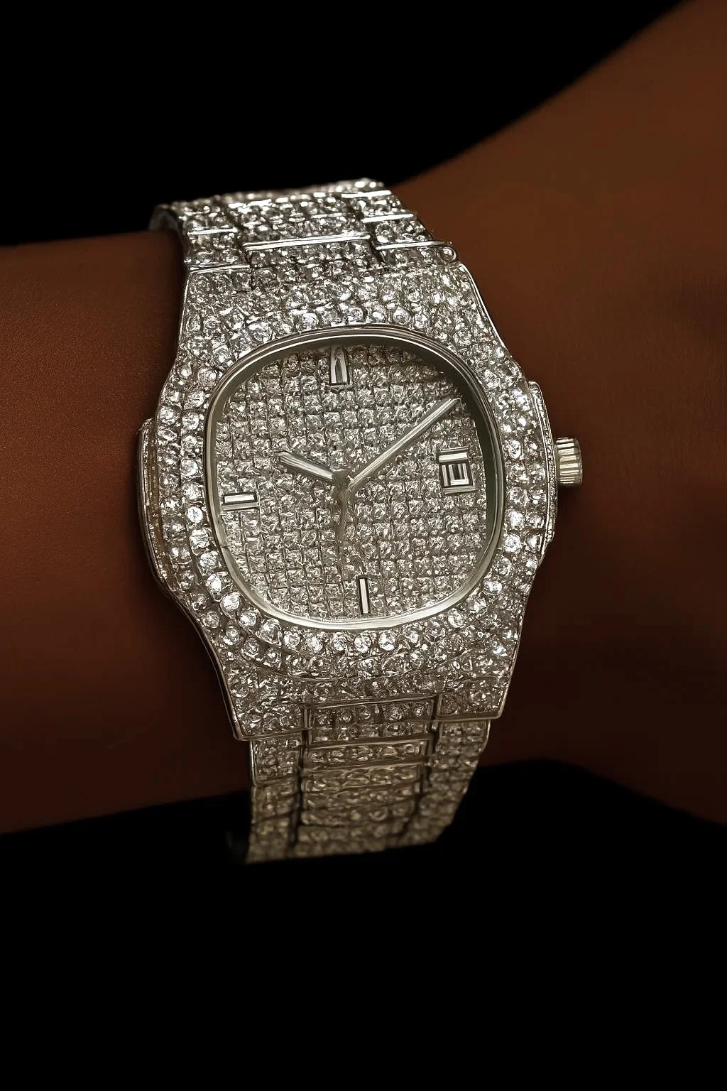 RELOJ PTK PLATEADO