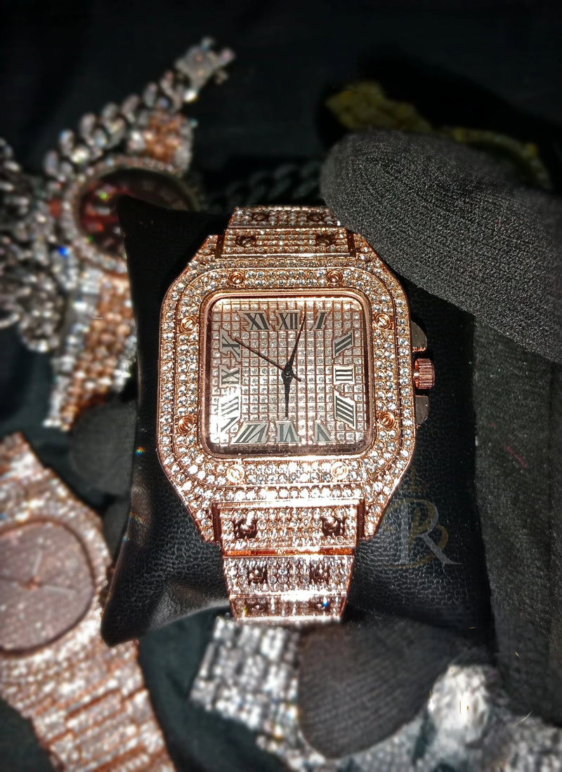 RELOJ CRT ORO ROSA