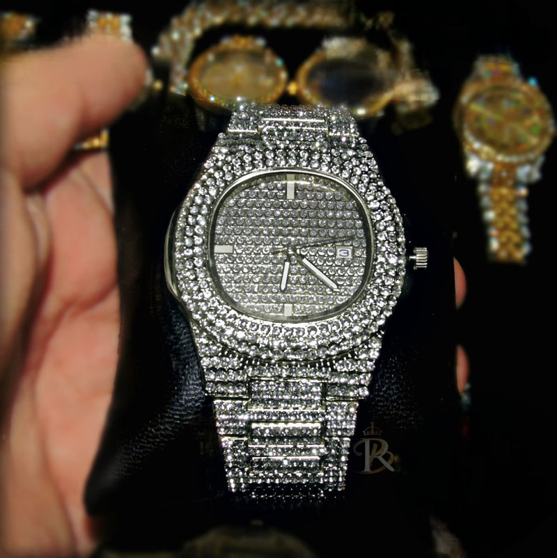 RELOJ PTK PLATEADO
