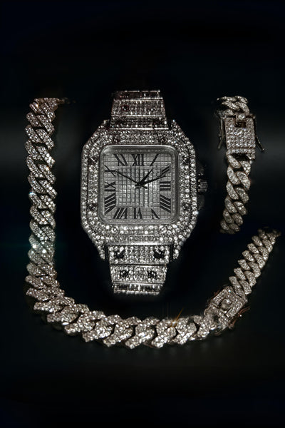 COMBO Reloj Crt + Cadena + Pulsera