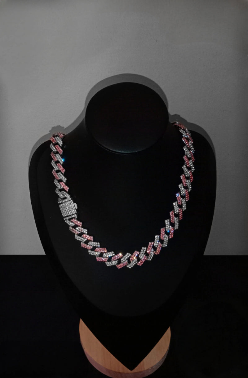 CADENA CUBANA ROSA-PLATA