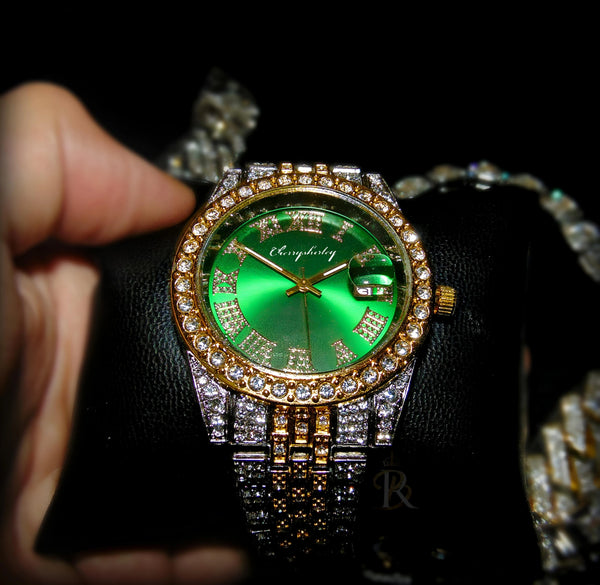 RELOJ CUBANO VERDE