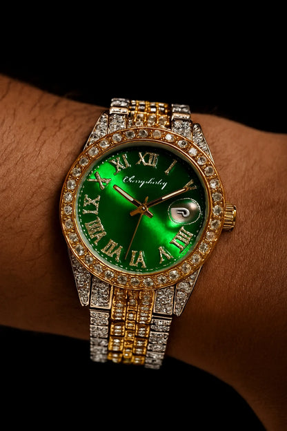 RELOJ CUBANO VERDE