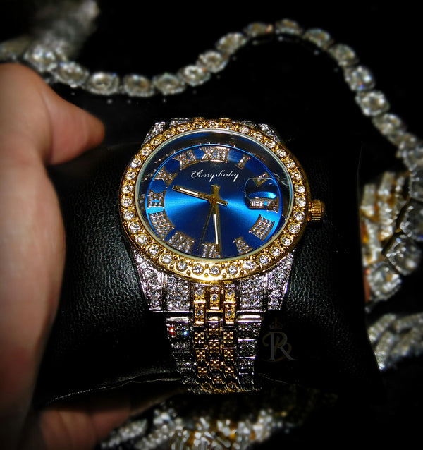 RELOJ CUBANO AZUL